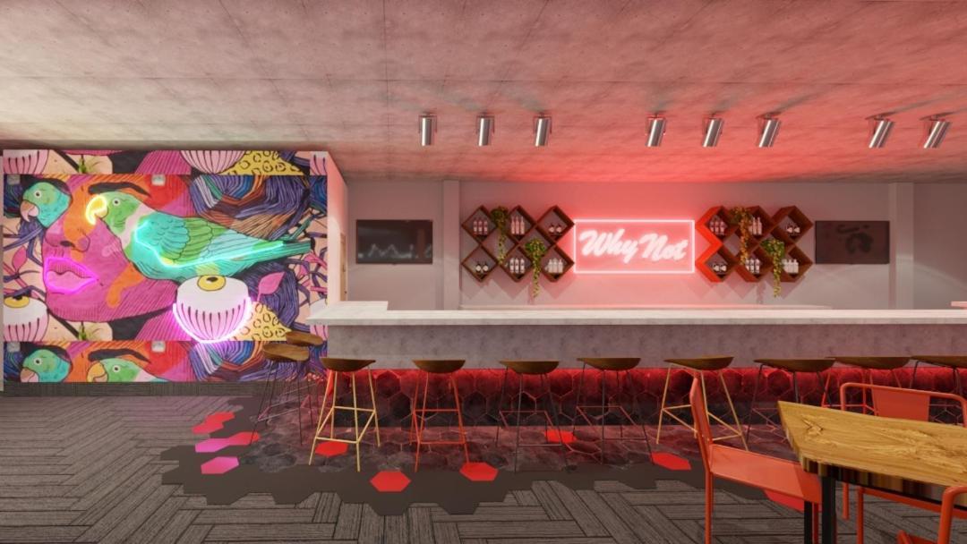 Why Not Rooftop Party Hostel Плая дел Кармен Екстериор снимка