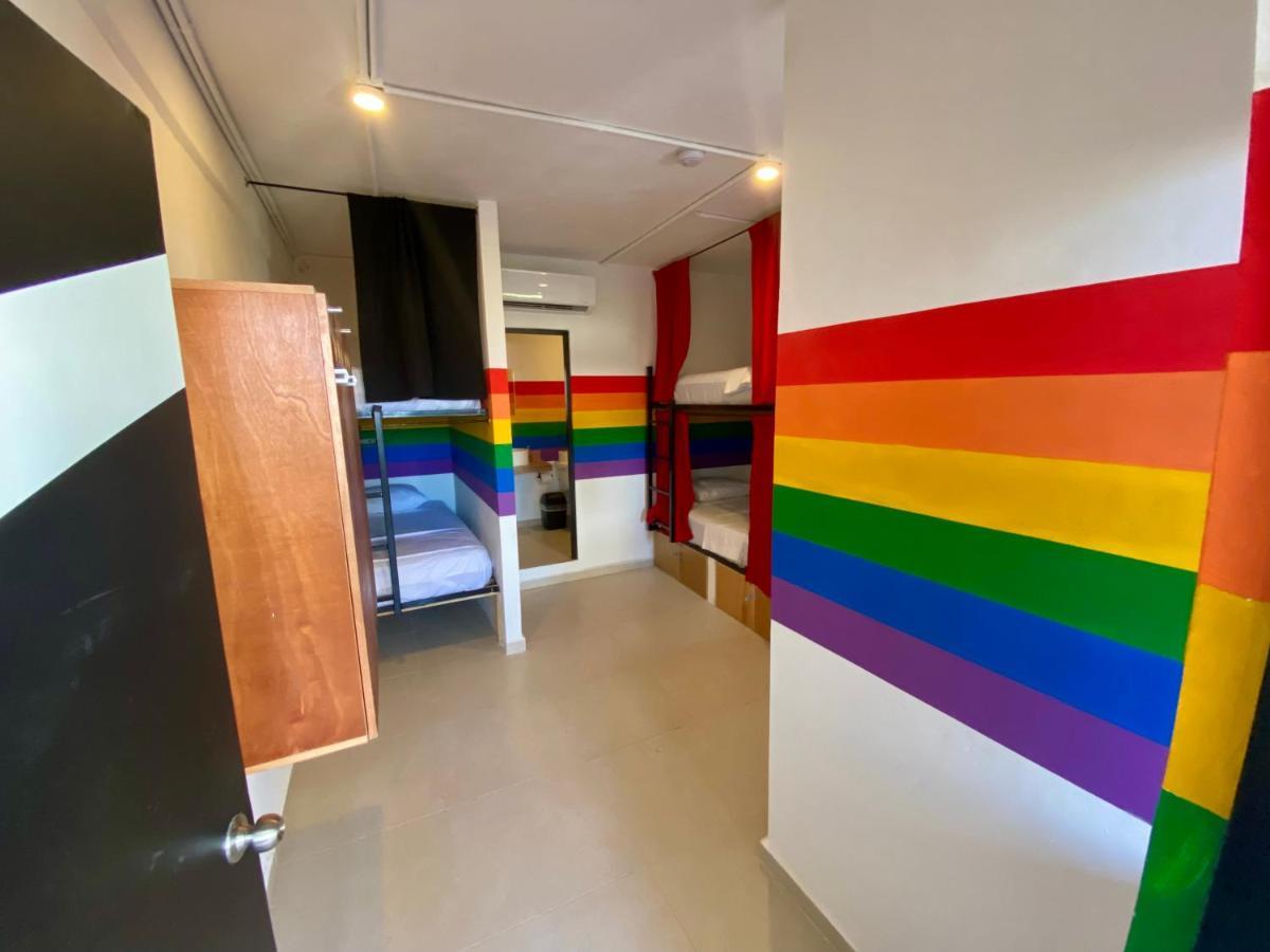 Why Not Rooftop Party Hostel Плая дел Кармен Екстериор снимка